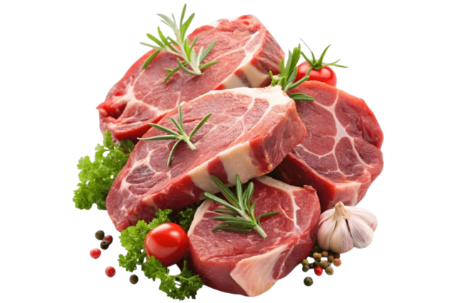 Aged Pork Steak Beef